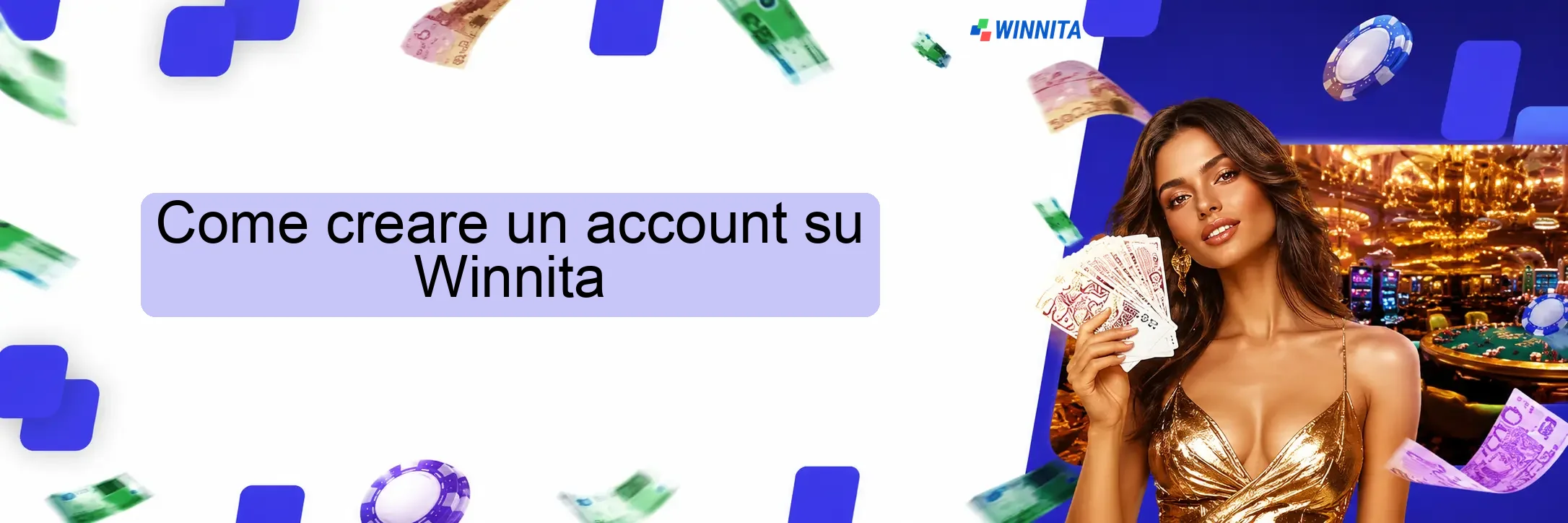 Come creare un account su Winnita